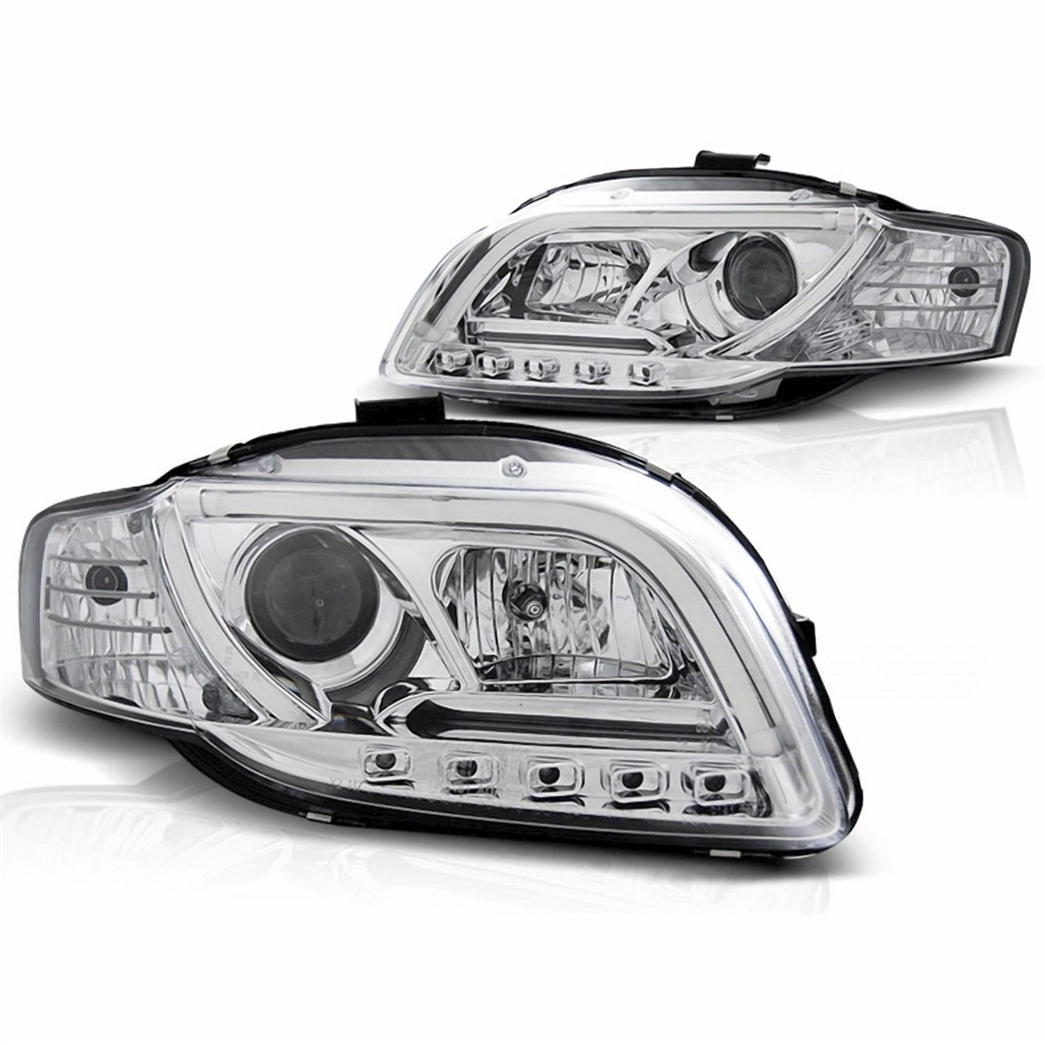 Light Tube LED Tagfahrlicht Scheinwerfer für Audi A4 B7 11/2004-03/2008