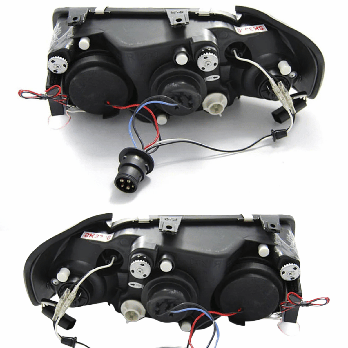 CCFL Angel Eyes Scheinwerfer Set für Audi A3 8L 1996-2000 schwarz