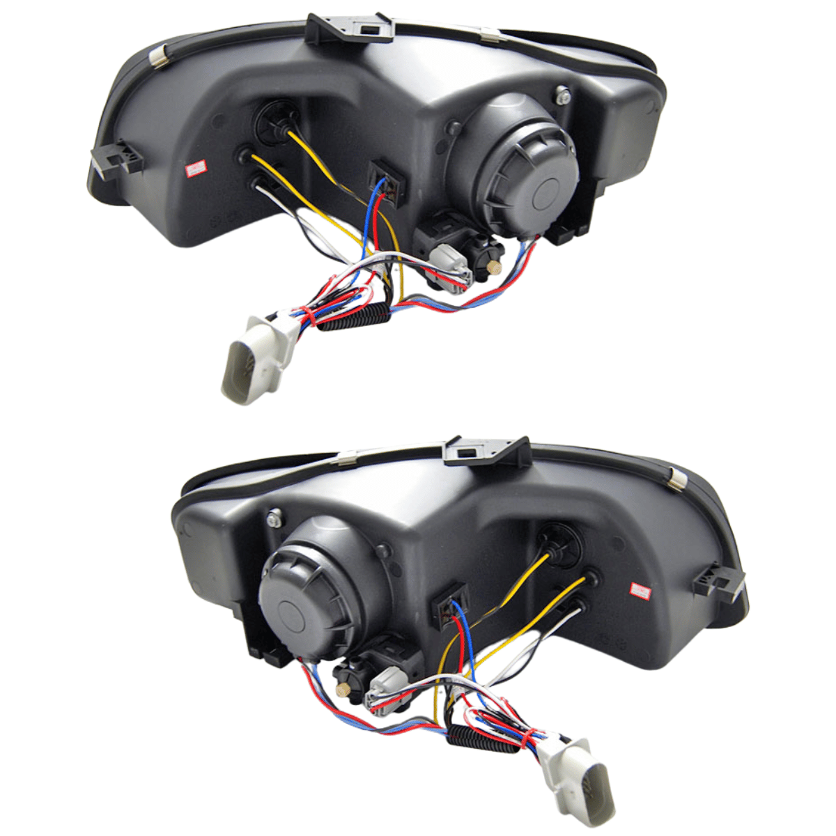 Halogen Scheinwerfer Set für Audi A4 B7 2004–2008 Schwarz LED Standlicht & Blinker