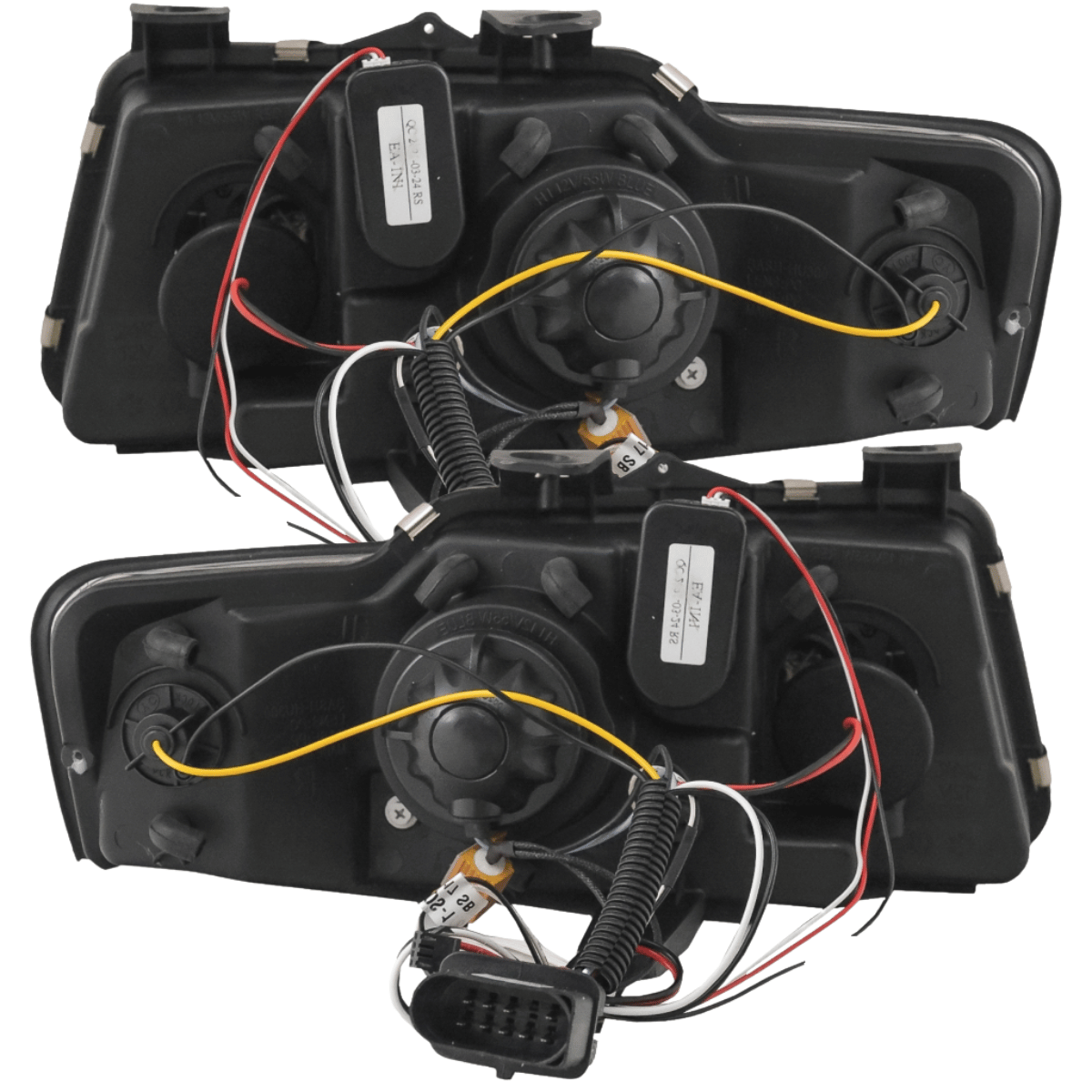 Scheinwerfer Set in chrom für Audi A4 8H B6 CABRIO 2002-2006 mit LED Standlicht
