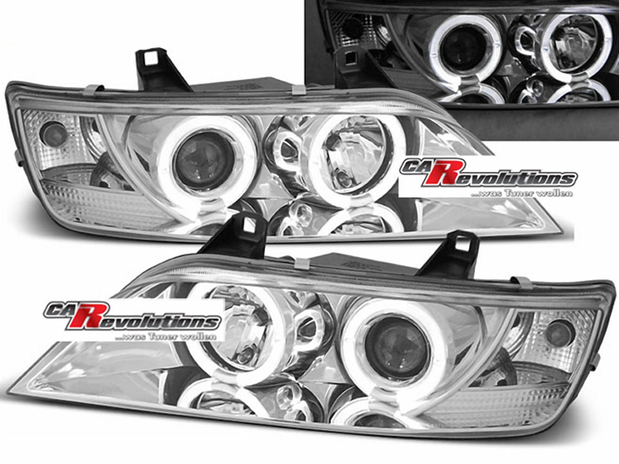 Angel Eyes Scheinwerfer für BMW Z3 96-02 Standlichtringe chrom