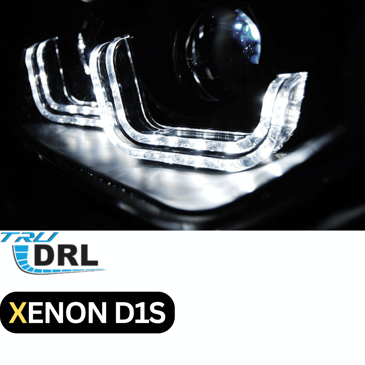 D1S Xenon Scheinwerfer für BMW F30/F31 10/2011-05/2015 schwarz LED Tagfahrlicht