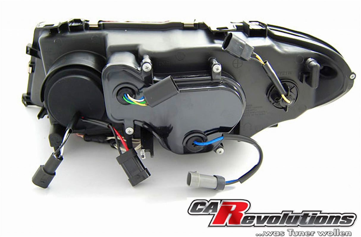Angel Eyes Scheinwerfer Set CCFL schwarz für BMW E46 04.2003-06 Coupe Cabrio