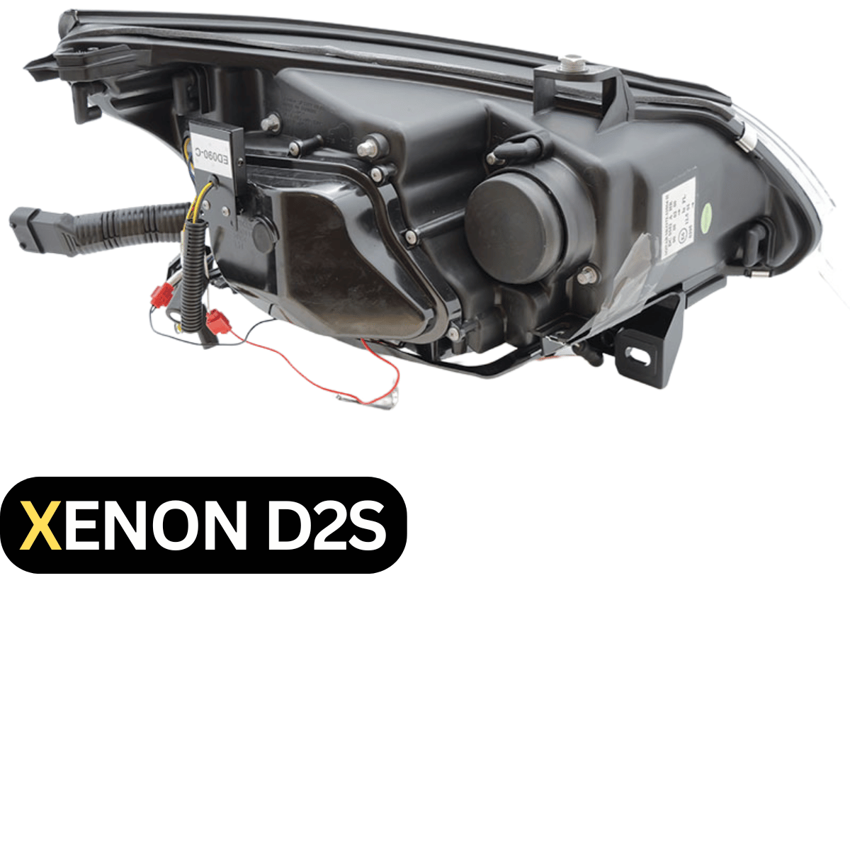Angel Eyes Xenon Scheinwerfer Set Schwarz für BMW 5er E60 E61 2003–2004 mit CCFL - CR Tuning
