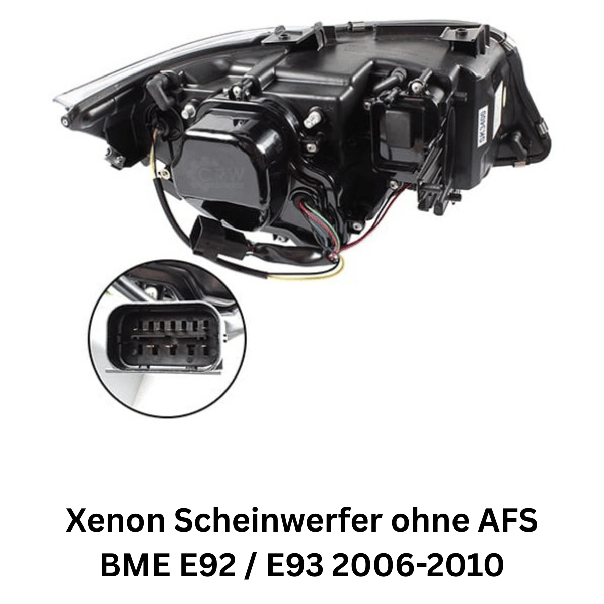 3D Angel Eyes Xenon Scheinwerfer Set für BMW 3er E92 Coupé 06–10 & E93 Cabrio 07–10