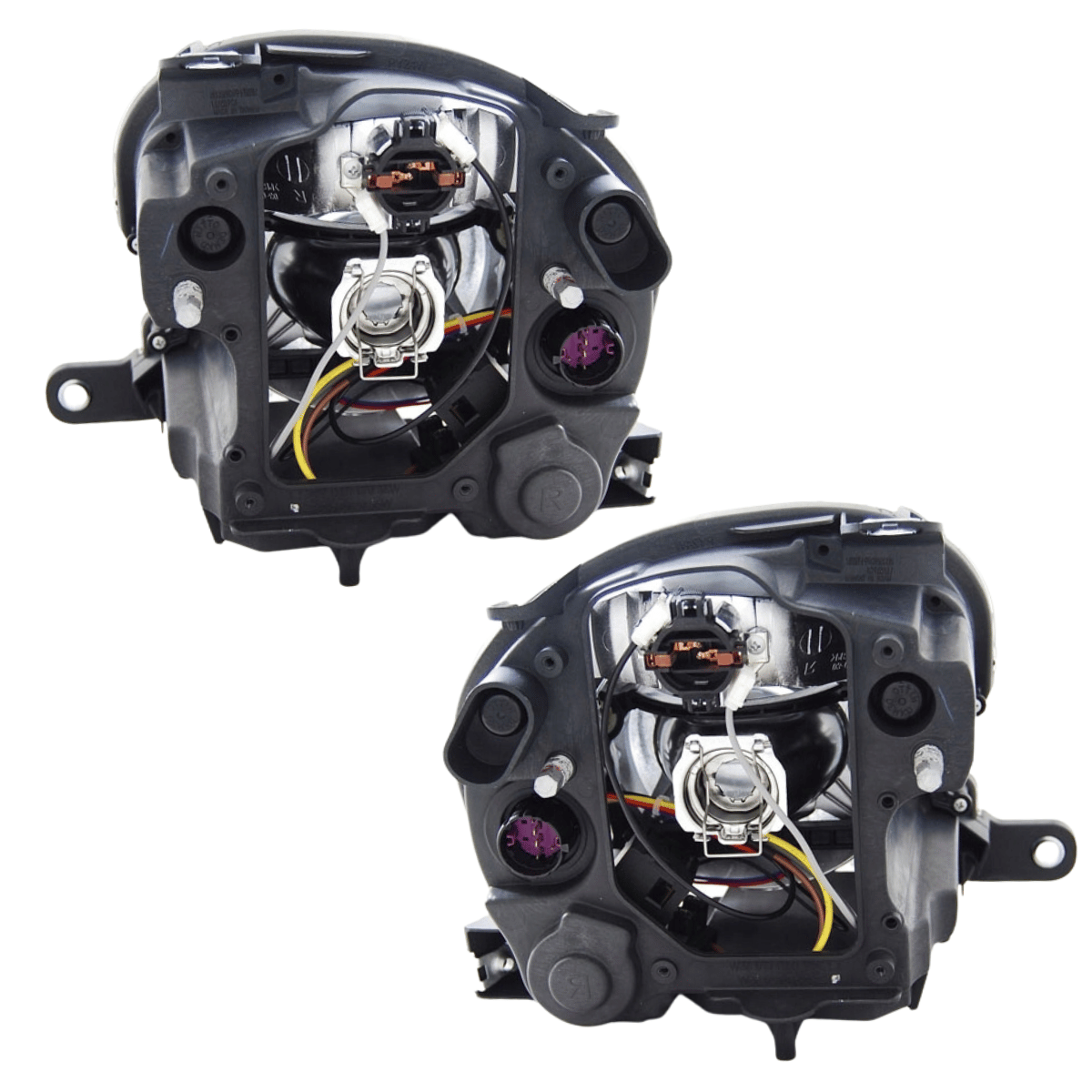 Scheinwerfer Set passend für Fiat 500 312 09/2007 - 11/2016 in chrom