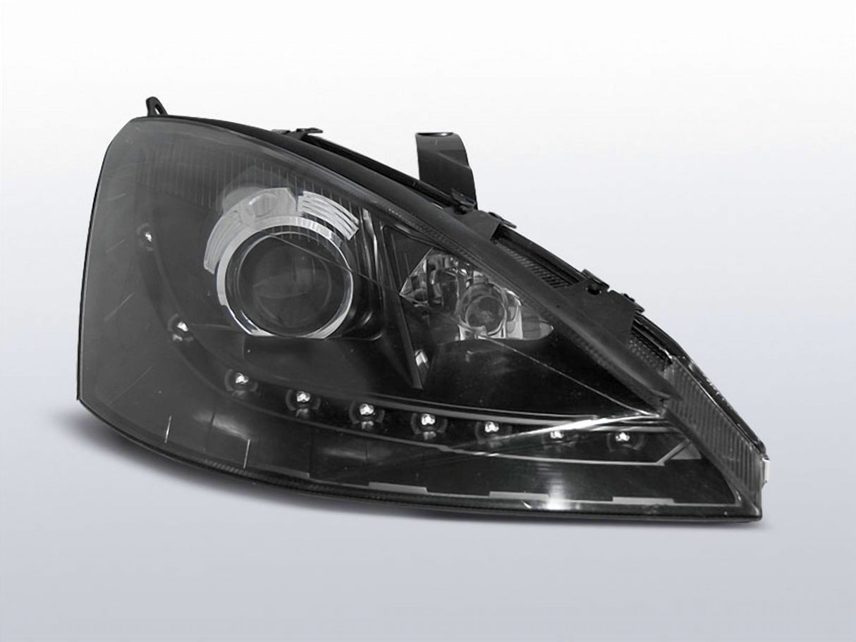 Led Scheinwerfer Set in schwarz für Ford Focus 10.1998-10.2001