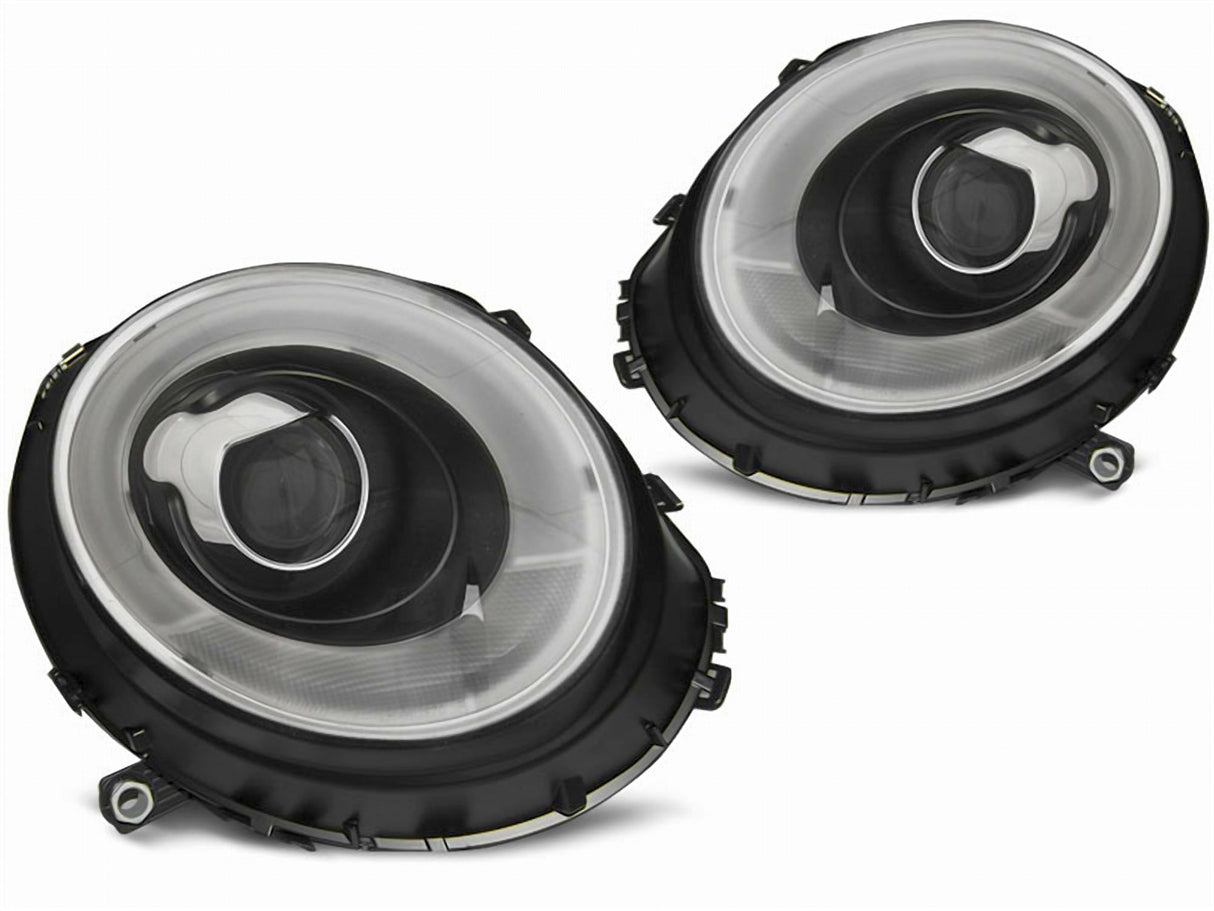 LED Light Tube Scheinwerfer Set für BMW MINI COOPER 2006-2014 chrom