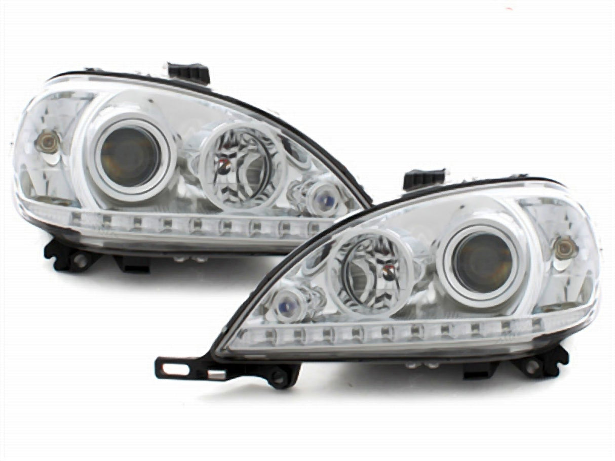 LED Scheinwerfer für Ford Focus 2 mit Tagfahrlicht und Klarglasoptik