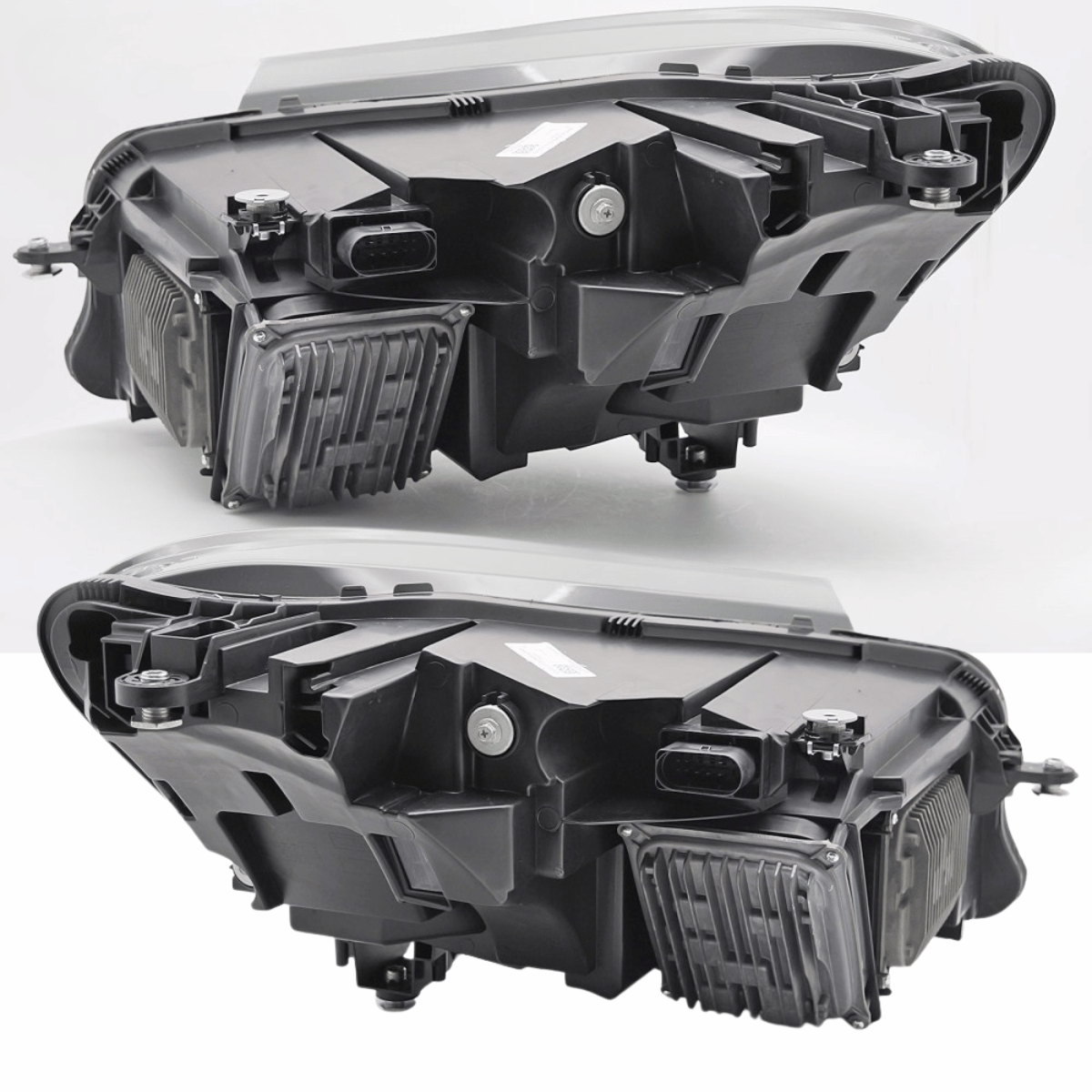 Full LED Scheinwerfer Set Schwarz für Mercedes S-Klasse W222 Limousine 2013–2017 | Tagfahrlicht | Welcome Light