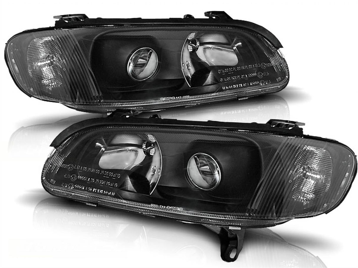 Scheinwerfer Set für Opel Omega B 04.1994-08.1999 schwarz