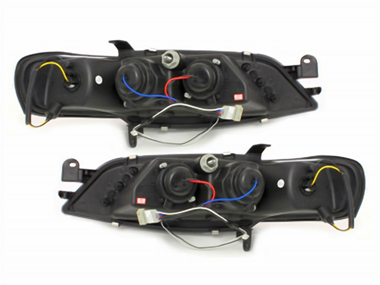 Led Scheinwerfer Set in chrom für Opel Vectra B 01.1999-03.2002