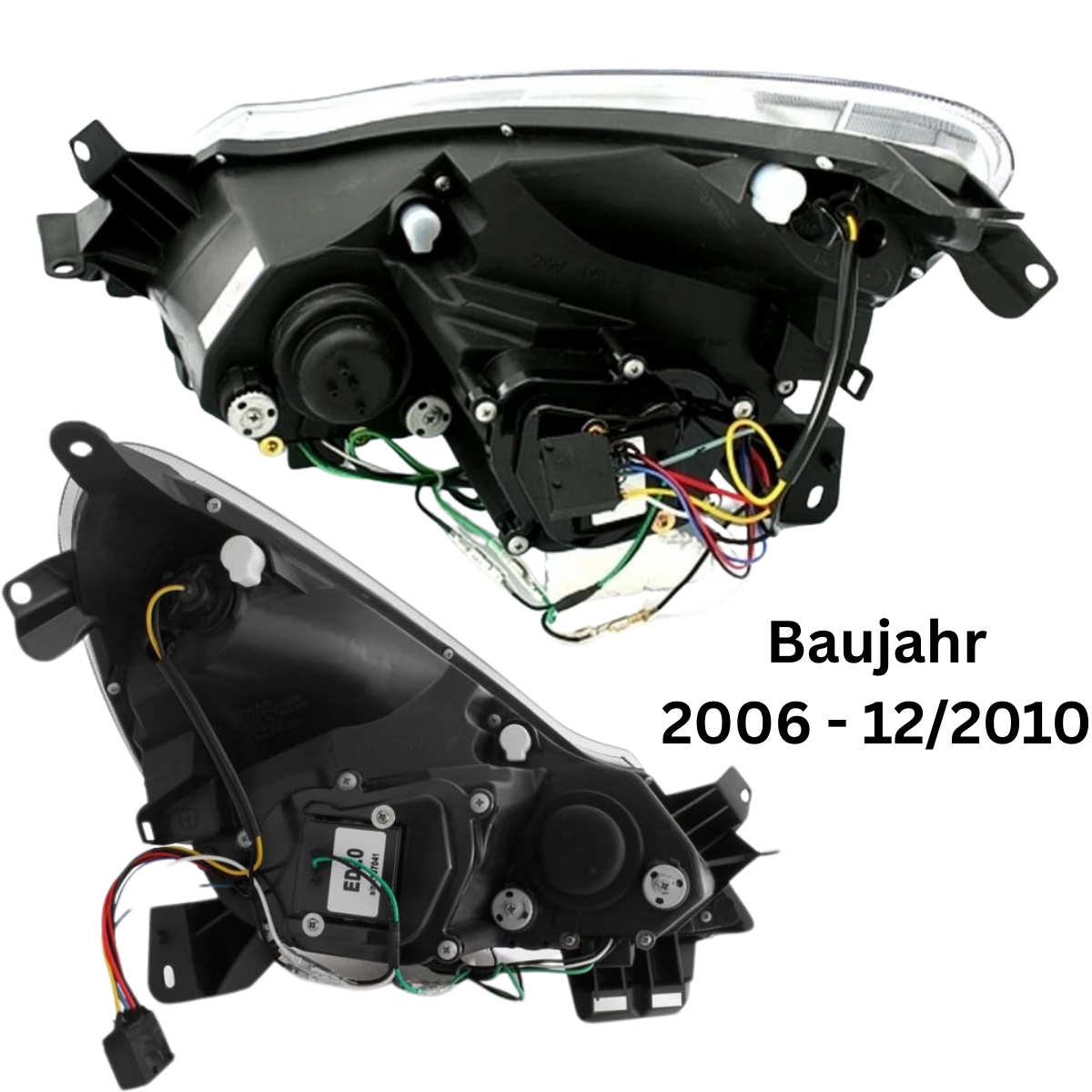 Led Scheinwerfer Set in schwarz für Opel Corsa D 04.2006-2011 - CR Tuning
