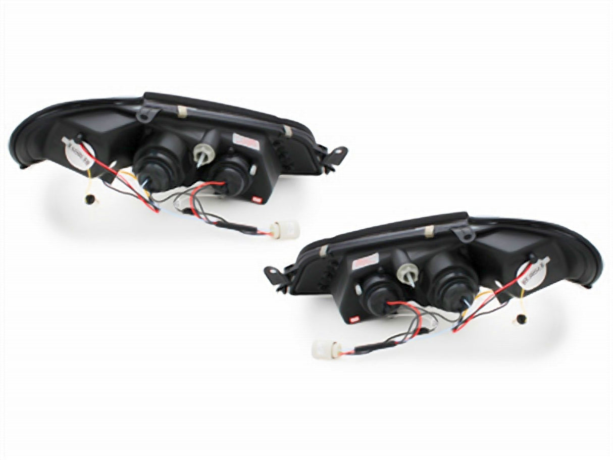 Led Scheinwerfer Set in chrom für Opel Vectra B 11.1996-12.1998