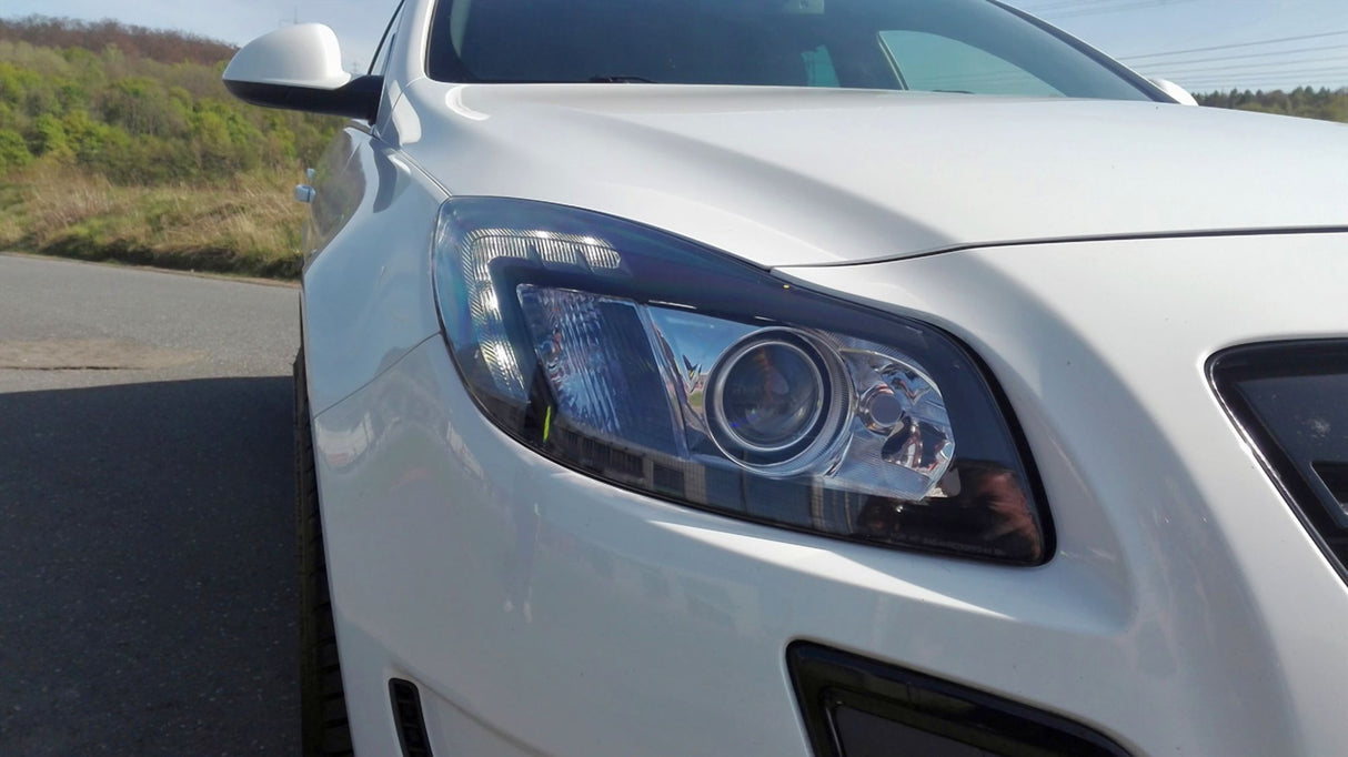 Für Opel Insignia 2008-2012 schwarz LED Tagfahrlicht Scheinwerfer