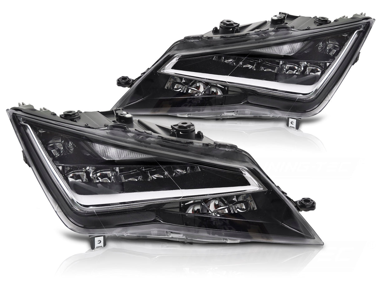 Voll LED Scheinwerfer Set für Seat Ibiza 5F 2012-2016 Tagfahrlicht