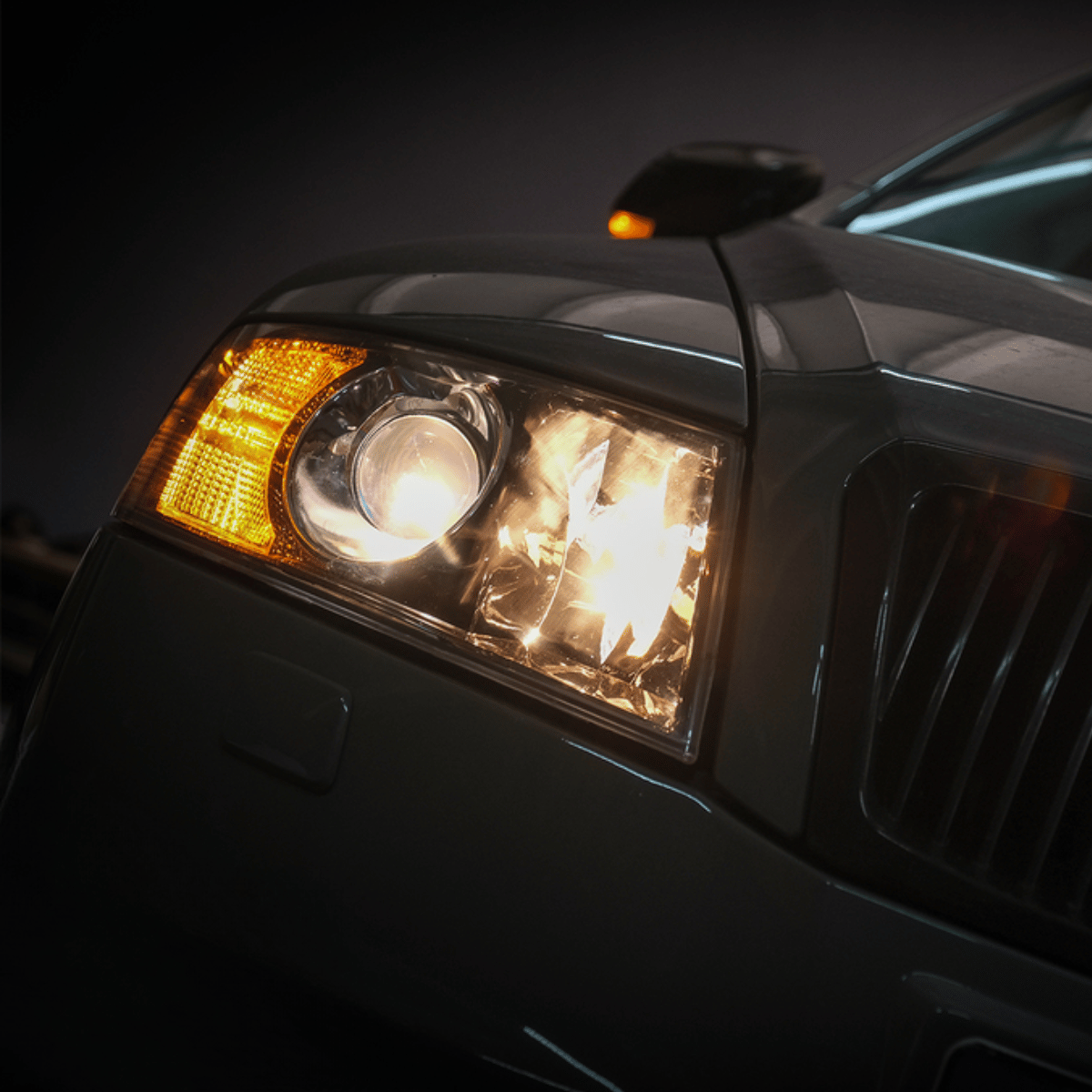 Halogen Projektor Scheinwerfer Set Schwarz für Skoda Octavia 2 1Z 2004–2008