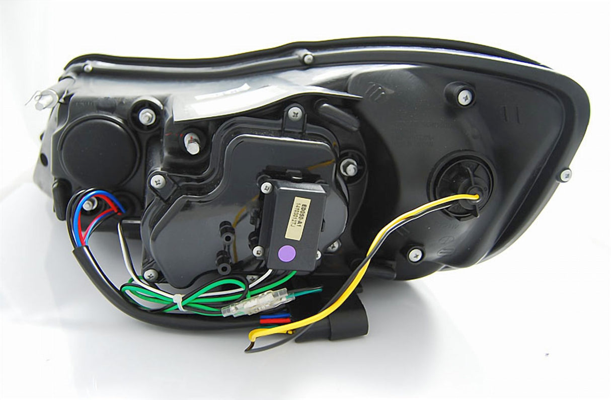 Led Scheinwerfer Set in schwarz für Skoda Octavia 2009-2012