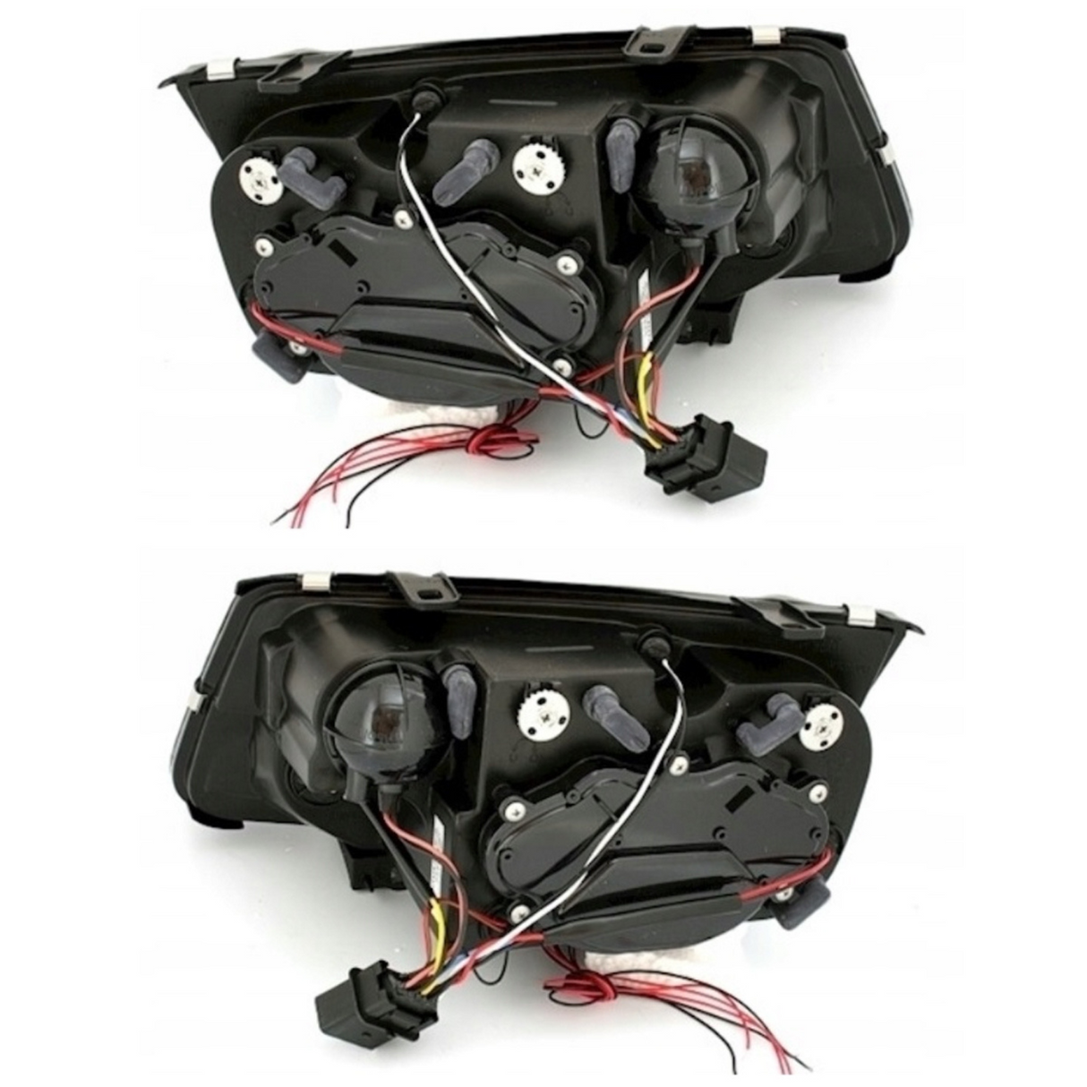 Angel Eyes Scheinwerfer für VW Bora 1J 09.1998-07.2005 NSW schwarz