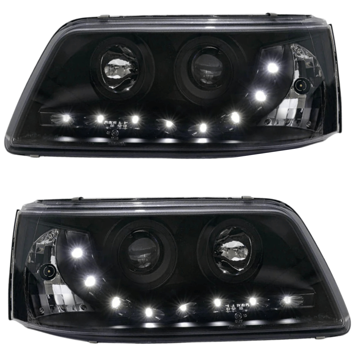 Led Scheinwerfer Set in schwarz für VW T5 04.2003-08.2009 - CR Tuning