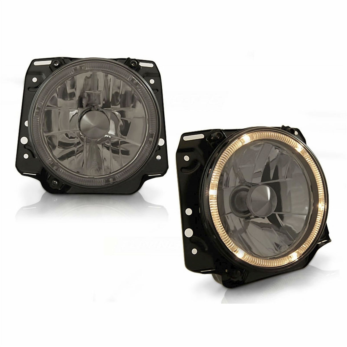 Angel Eyes Scheinwerfer für VW Golf II 08.1983-08.1991 schwarz chrom