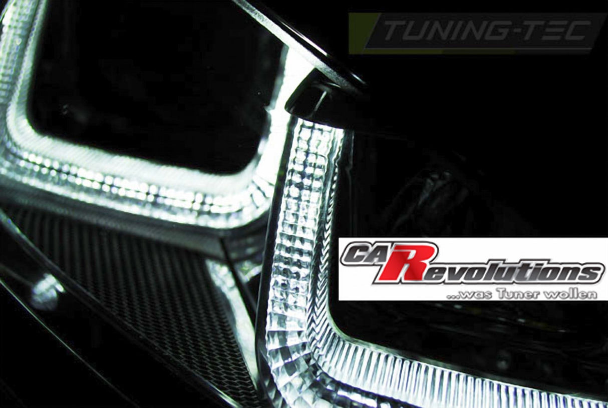 LED Scheinwerfer für Tuning-Tec mit Tagfahrlicht-Optik, CR-Tuning Zubehör