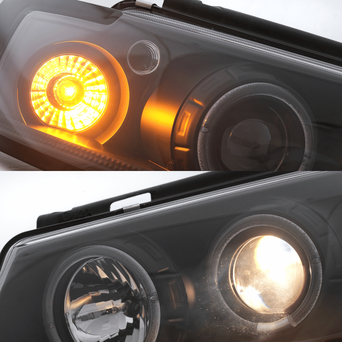 Angel Eyes CCFL Scheinwerfer Set Schwarz für VW Passat B5 3B 1996–08/2000