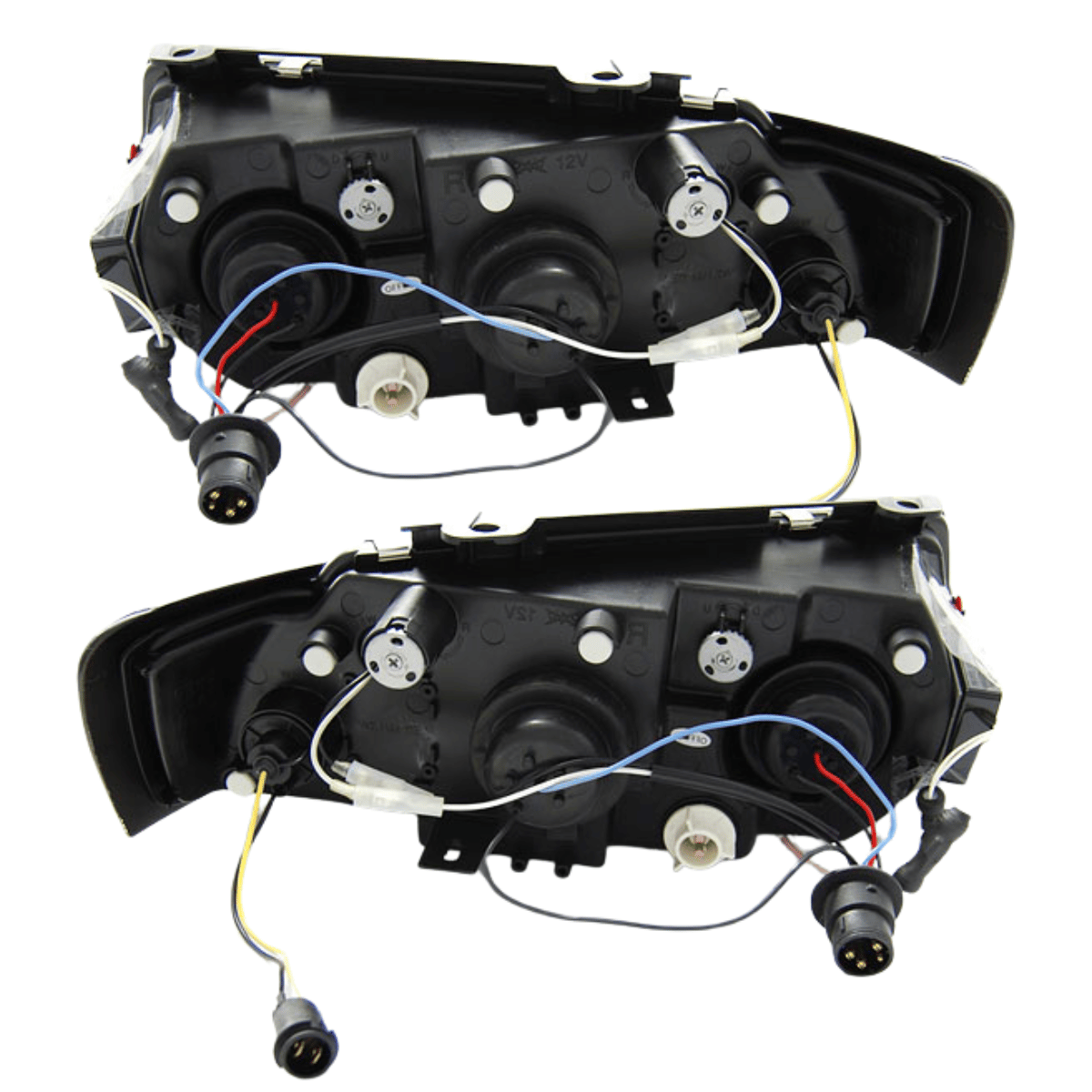 Angel Eyes CCFL Scheinwerfer Set Schwarz für VW Passat B5 3B 1996–08/2000