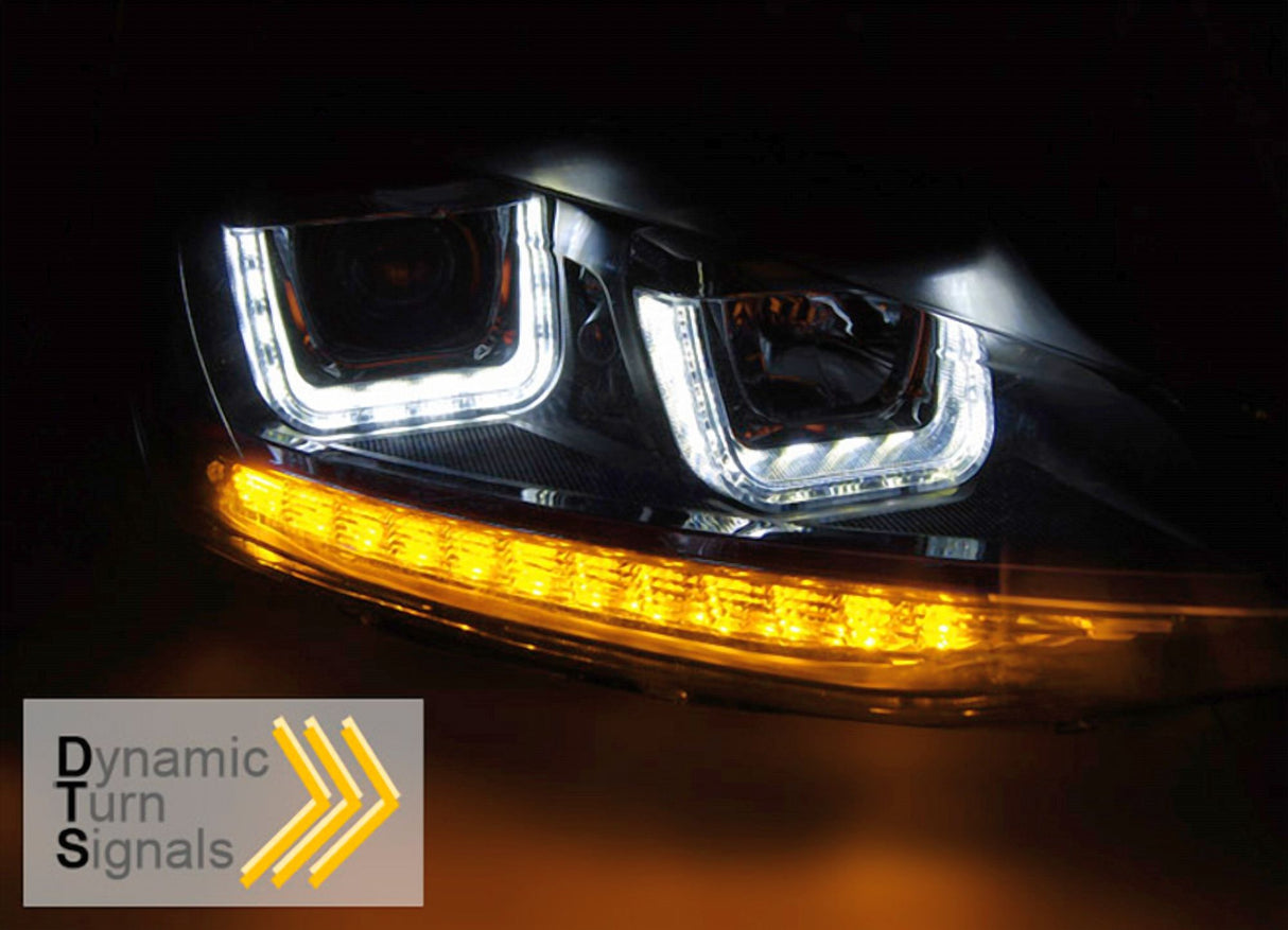 LED Scheinwerfer mit dynamischen Blinkern für VW Golf 7, Tagfahrlicht, Tuning Zubehör