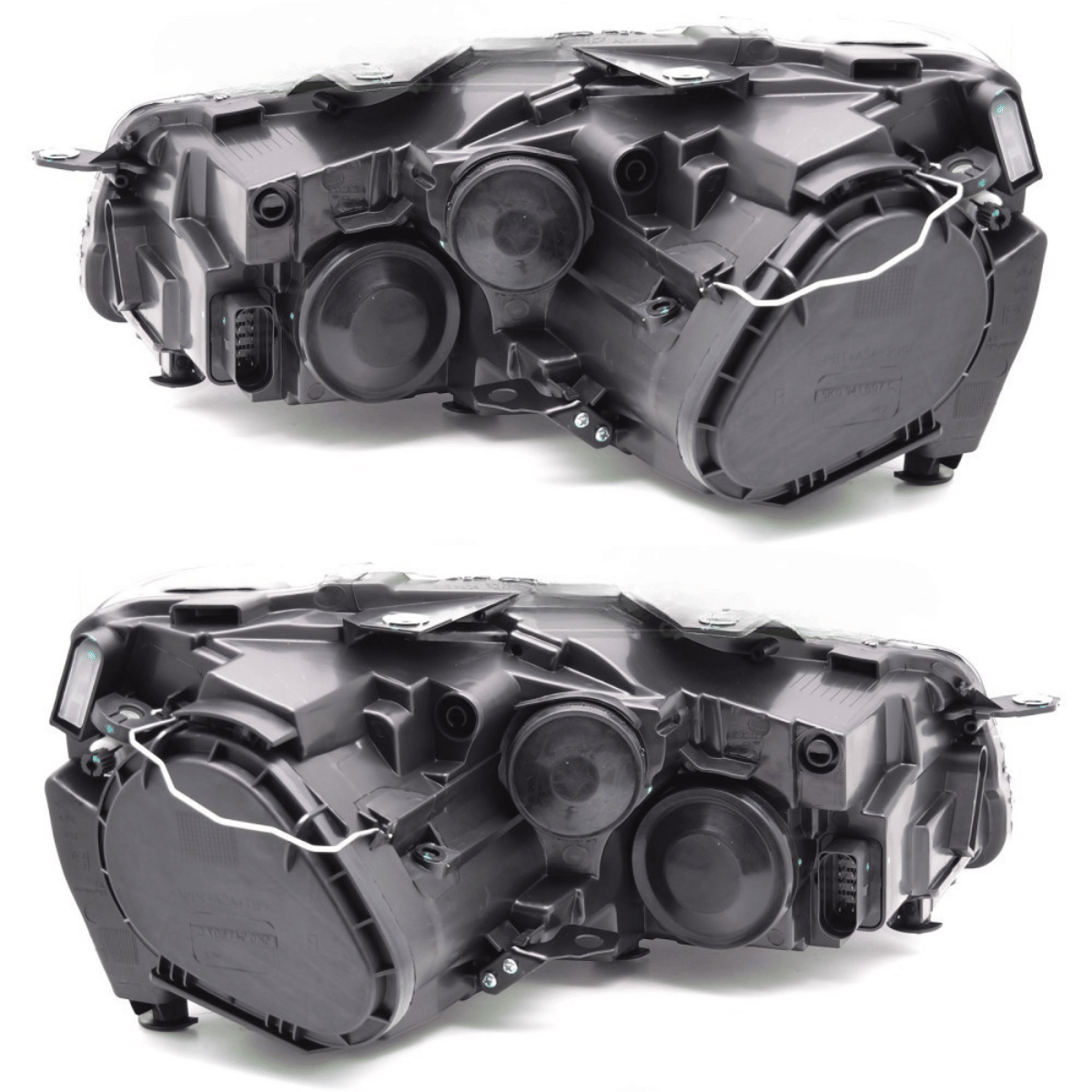 Voll LED Scheinwerfer Set für VW Golf 6 VI 2008–2013 Welcome Light Schwarz