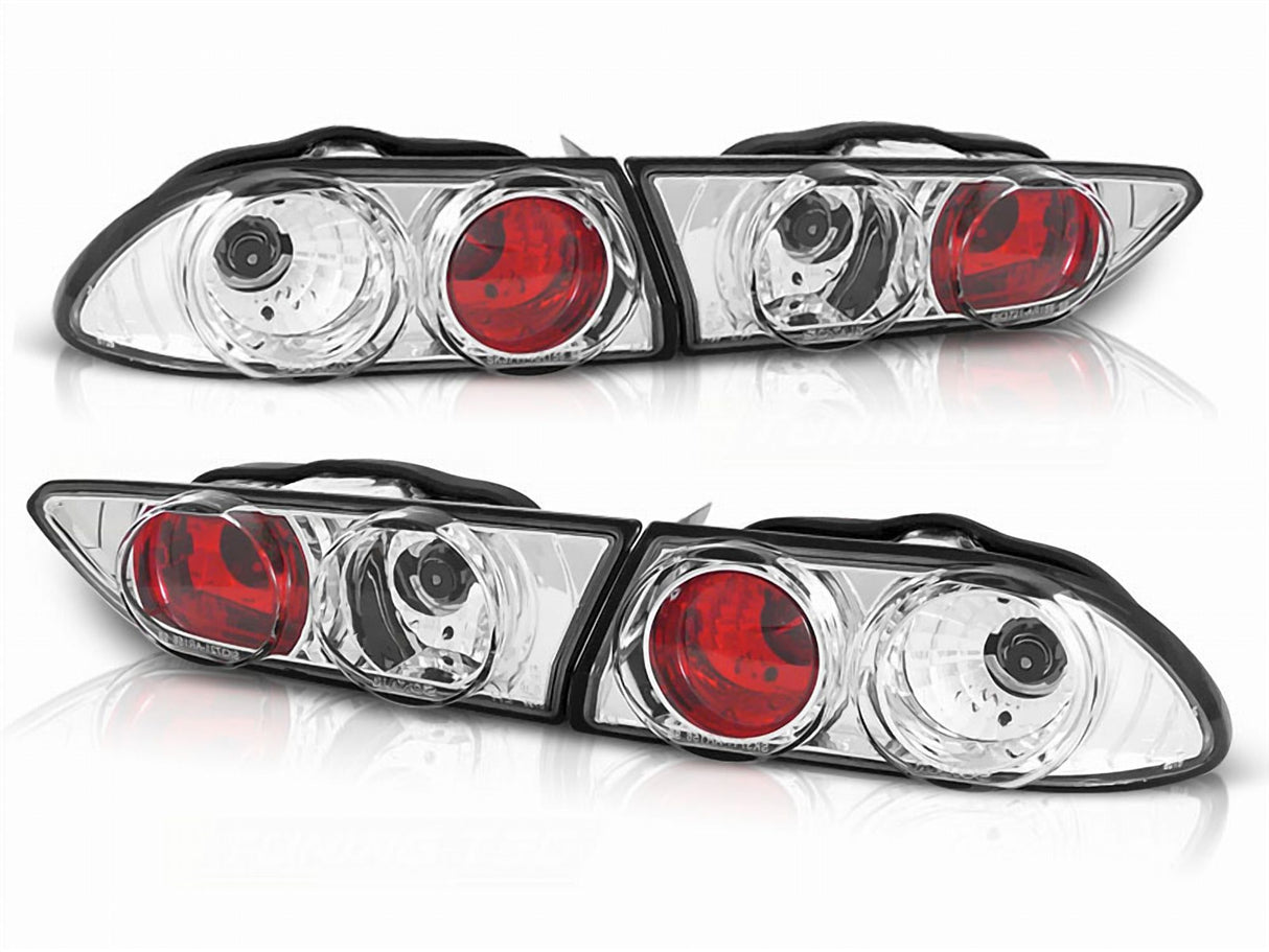 Chrom Rückleuchten Set für Alfa Romeo 156 1997-2003, LED Tuning Zubehör