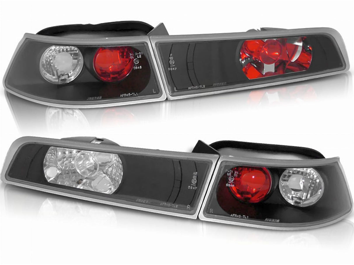 Schwarzes Rückleuchten Set für Alfa Romeo 145 94-00, LED-Optik, Tuning Zubehör