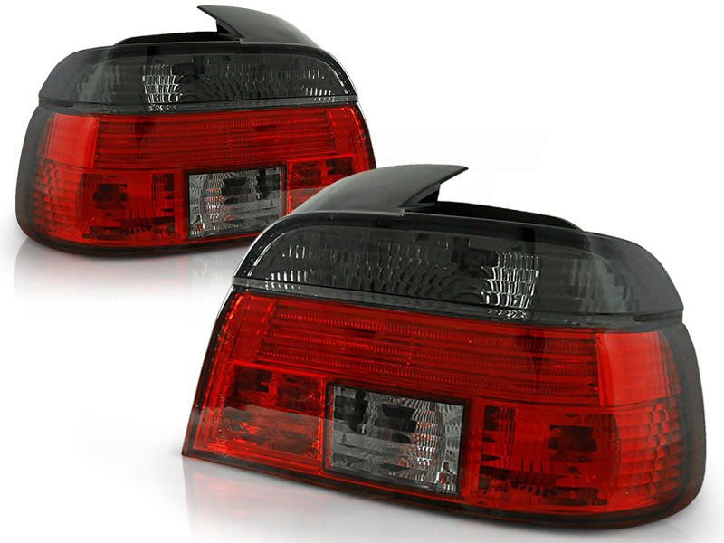 Schwarze LED Rückleuchten für BMW E46 Limo Touring mit getöntem Glas, Tuning Zubehör