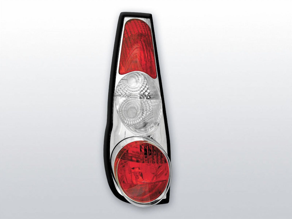 Chrom Rückleuchten Set Fiat Punto 1 11.93-09.1999, Tuning LED Rücklichter
