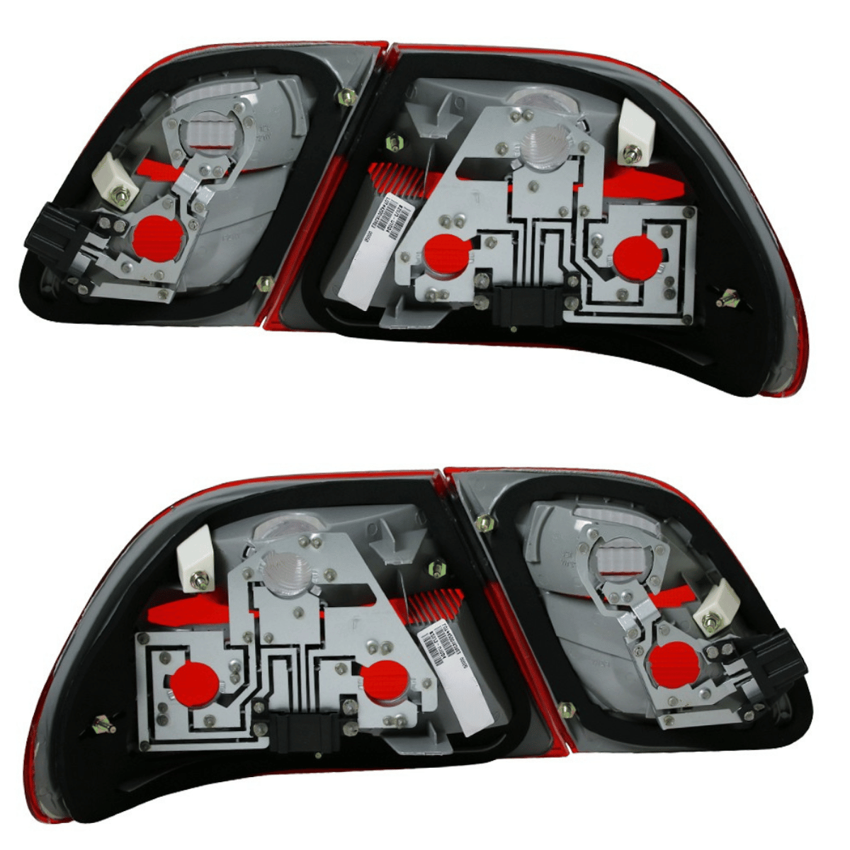 Rückleuchten Set in rauch für Für Mercedes W210 E-Klasse 1995-03.2002 RED