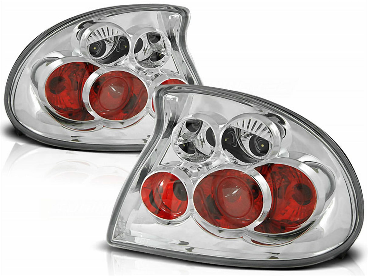 Rückleuchten Set in chrom für Für Opel Tigra 09.1994-12.2000