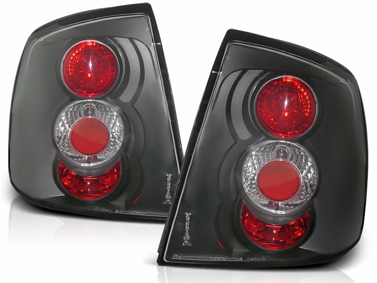 Rückleuchten Set in schwarz für Für Opel Astra G 09.1997-02.2004 3D/5D