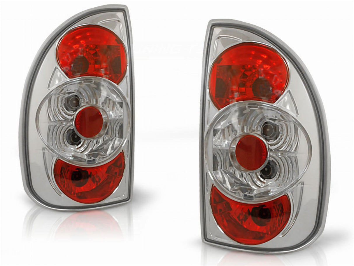 Rückleuchten Set in chrom für Für Opel Corsa B 02.1993-10.2000 5D