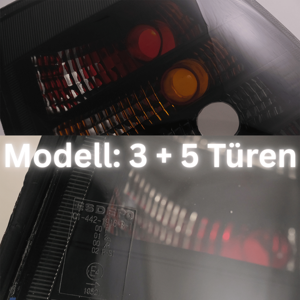 Rückleuchten Set in smoke für Opel Astra G 09.1997-02.2004 3+5 Türer