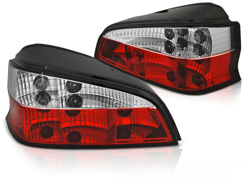 Halogen Rückleuchten Set Rot für Peugeot 106 3-Türer & 5-Türer 1996–2003