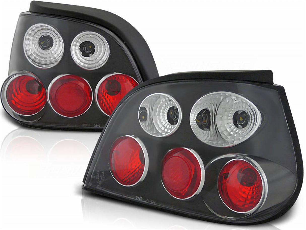 Rückleuchten Set in schwarz für Für Renault Megane 03.99-10.02 5D - CR Tuning