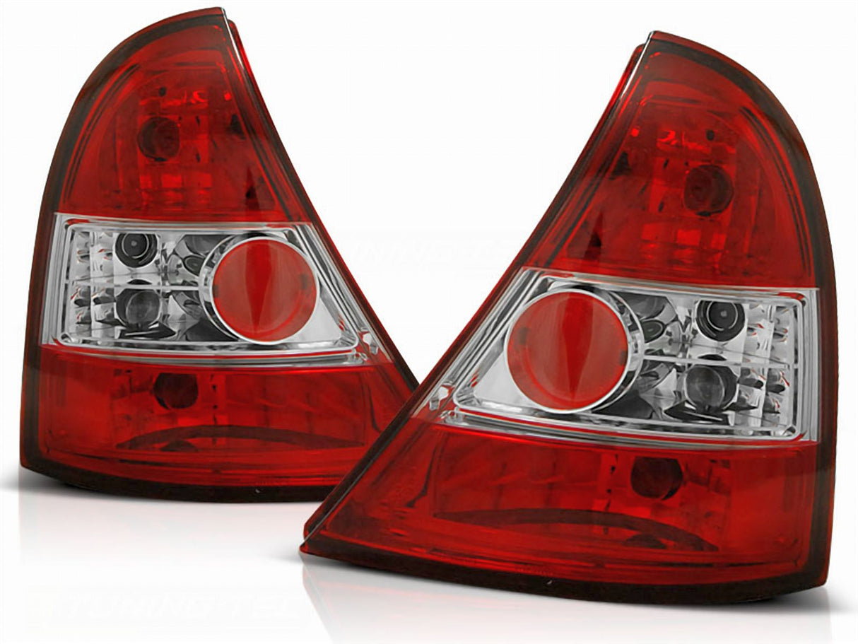 Rückleuchten Set rot für Renault Clio II 09.98-05.01, Tuning LED Rücklichter