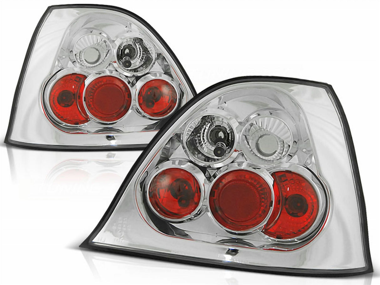 Chrom Rückleuchten Set für Rover 200/25 11.95-05, LED Tuning Zubehör