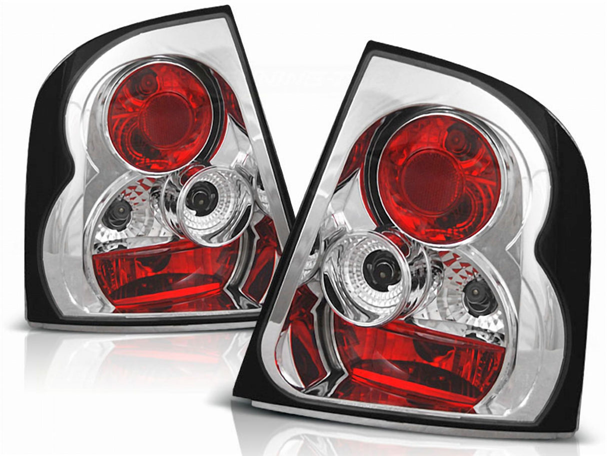 Rückleuchten Set in chrom für Für Skoda Octavia 03.1997-07.2000 LIFTBACK