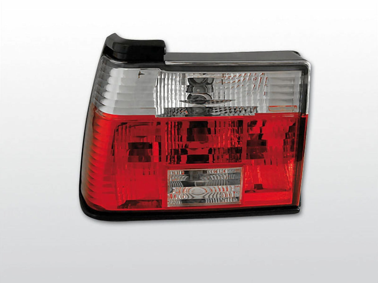 Rückleuchte für BMW E36 Touring rot klar mit schwarzem Rahmen, Tuning LED Rücklicht