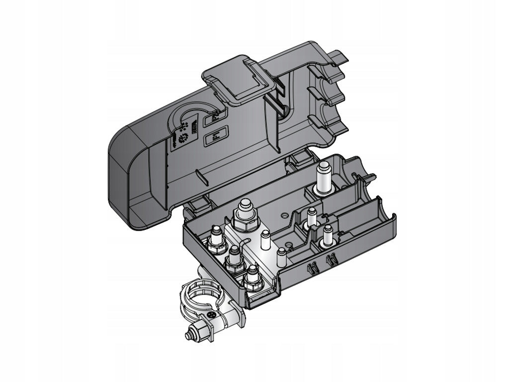 3-Fach Sicherungshalter Batteriepolklemme Positiv MegaVAL MidiVAL 12V 32V