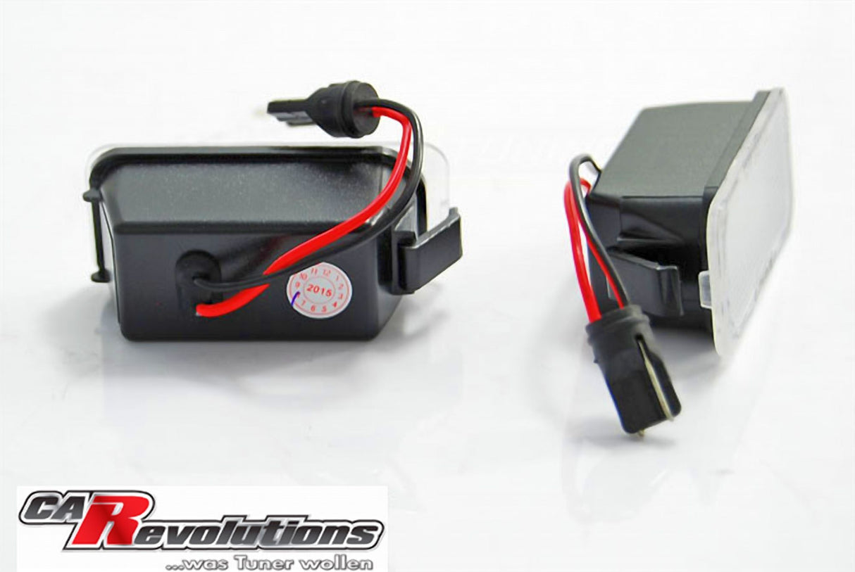 Für Ford Fiesta MK7 2008 bis 2012- LED Kennzeichenbeleuchtung - E-Prüfzeichen