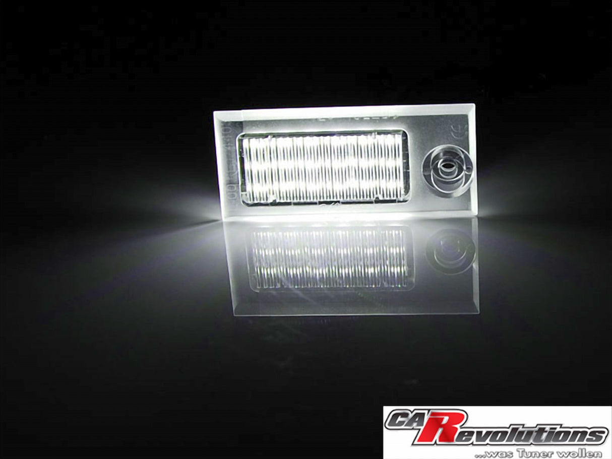 Für Audi A6 C5 Limousine- - LED Kennzeichenbeleuchtung - E-Prüfzeichen