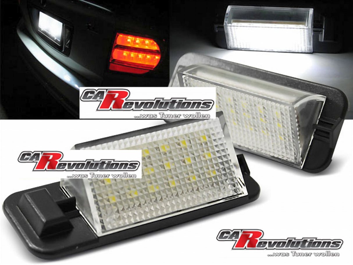 Für BMW 3er E36- LED Kennzeichenbeleuchtung - E-Prüfzeichen