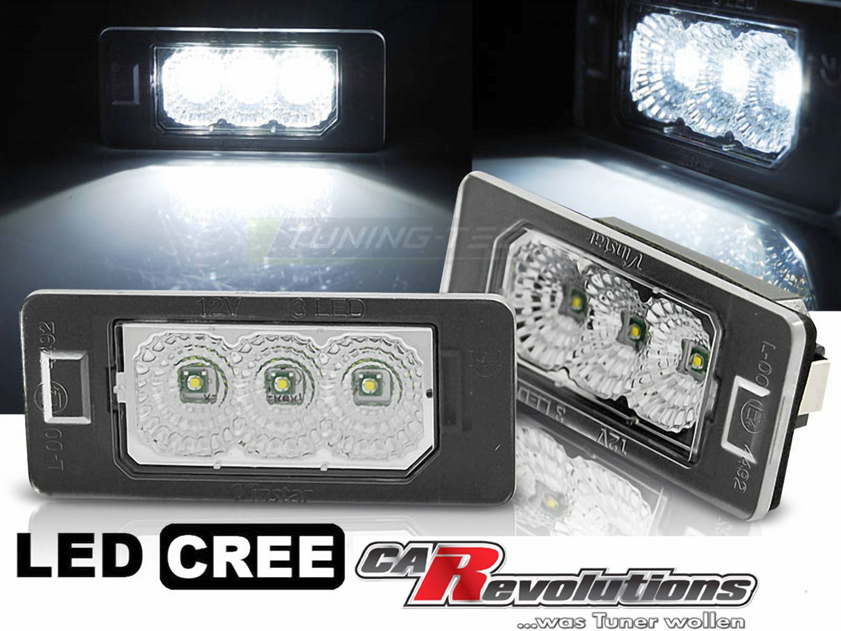 Für BMW E63 E64 E81 E87 Z4 MINI- LED Kennzeichenbeleuchtung - E-Prüfzeichen